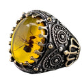 Amber Ant Ring