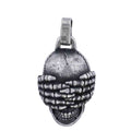 Covering eyes skull pendant