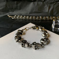 Punk skull bracelet