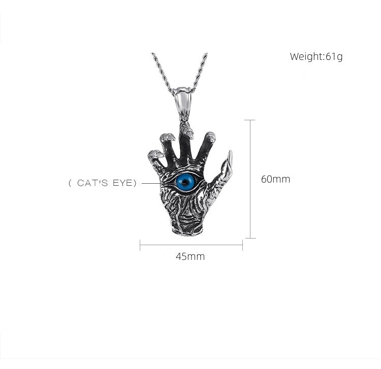 "Eye of Awakening" Devil's Claw Necklace