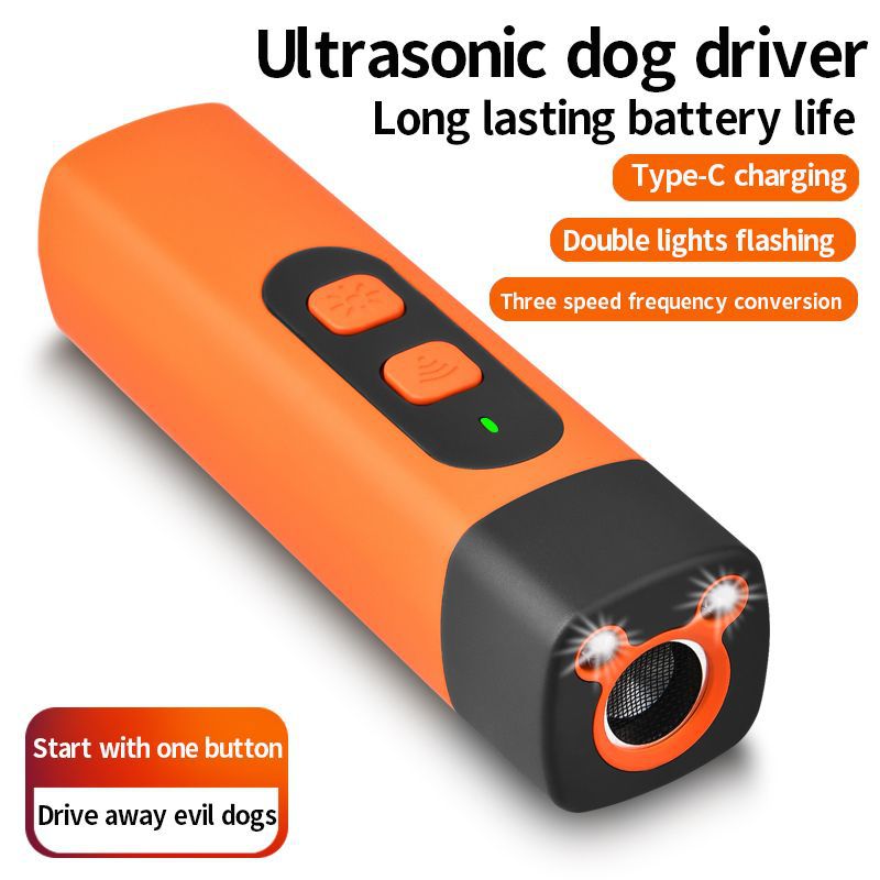 3‑Gear Variable Frequency Ultrasonic Dog Repellent