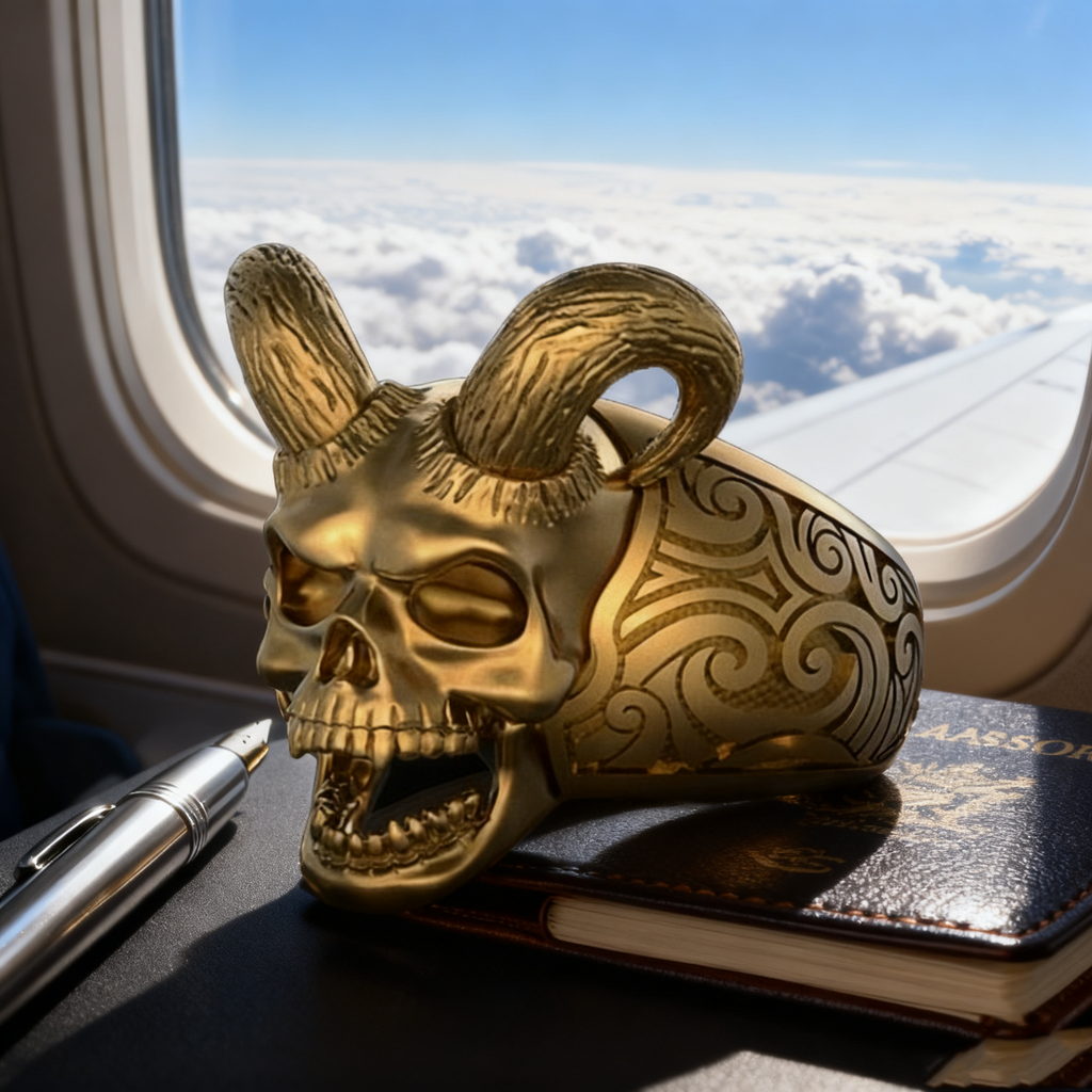 Devil Skull Ring