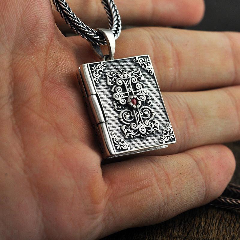 Bible Cross Purifying Mind Pendant