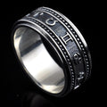 Twelve Constellations Rotating Ring
