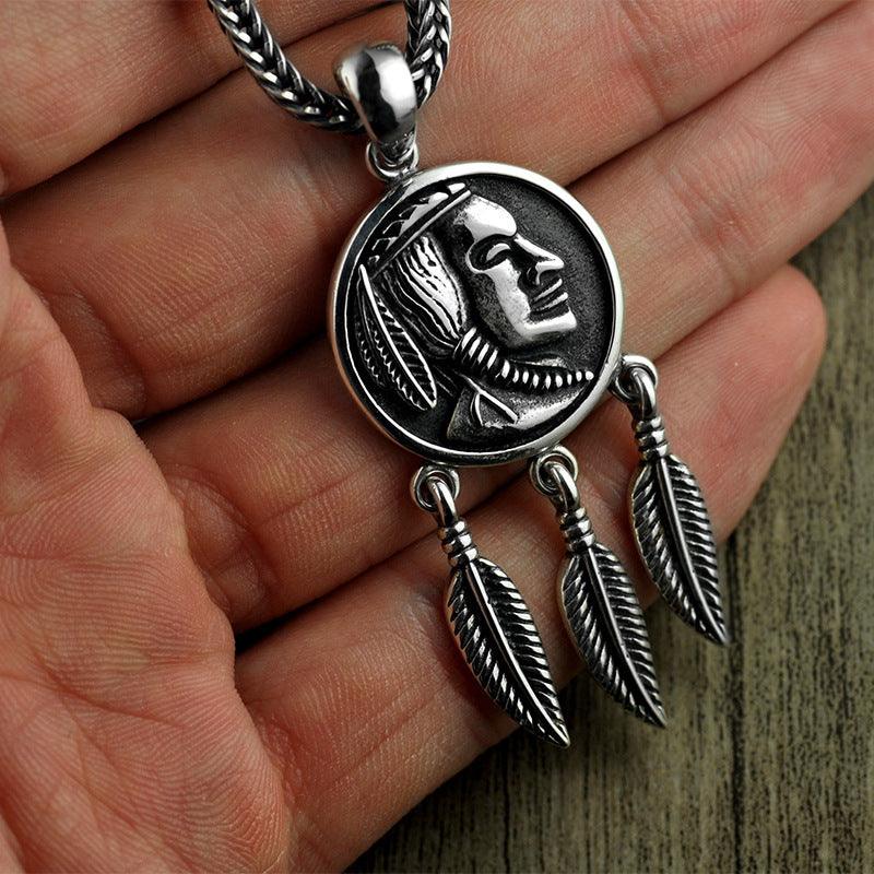 Indian Head Pendant