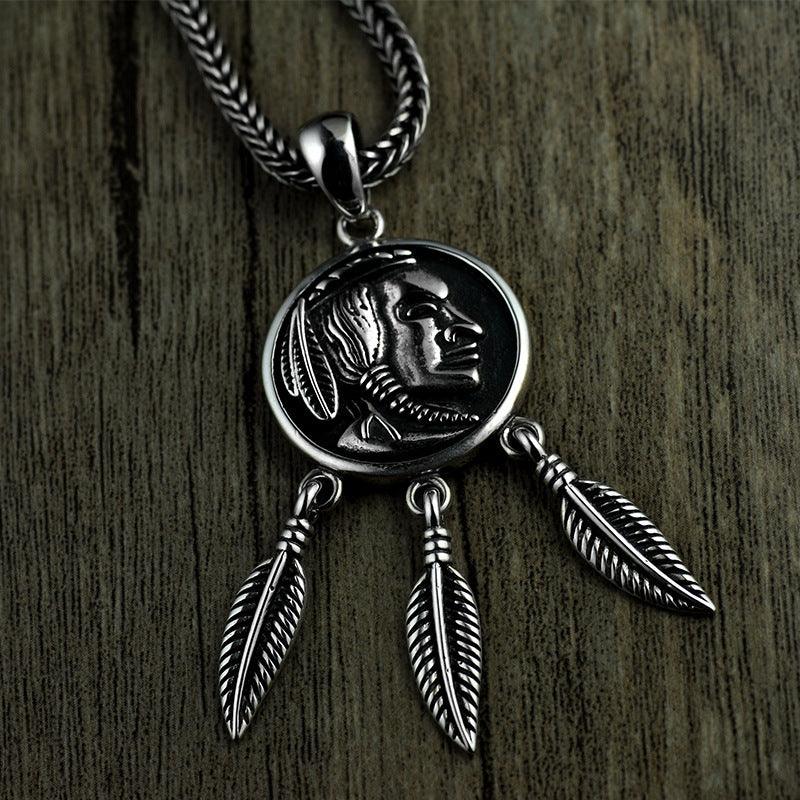 Indian Head Pendant