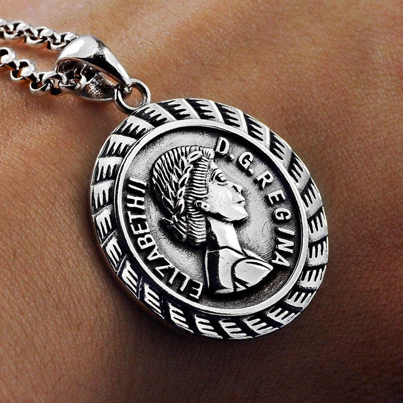 Queen Portrait Pendant