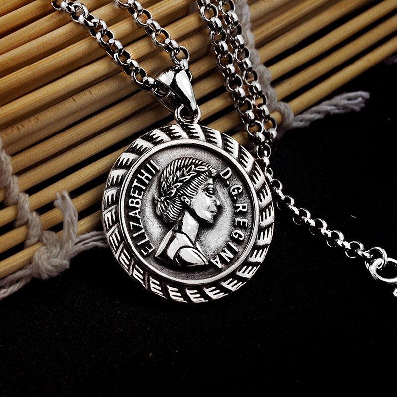 Queen Portrait Pendant