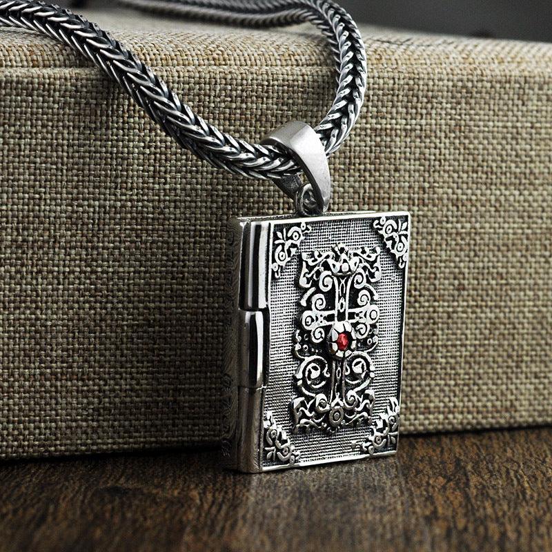 Bible Cross Purifying Mind Pendant