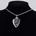Guitar String Skull Necklace