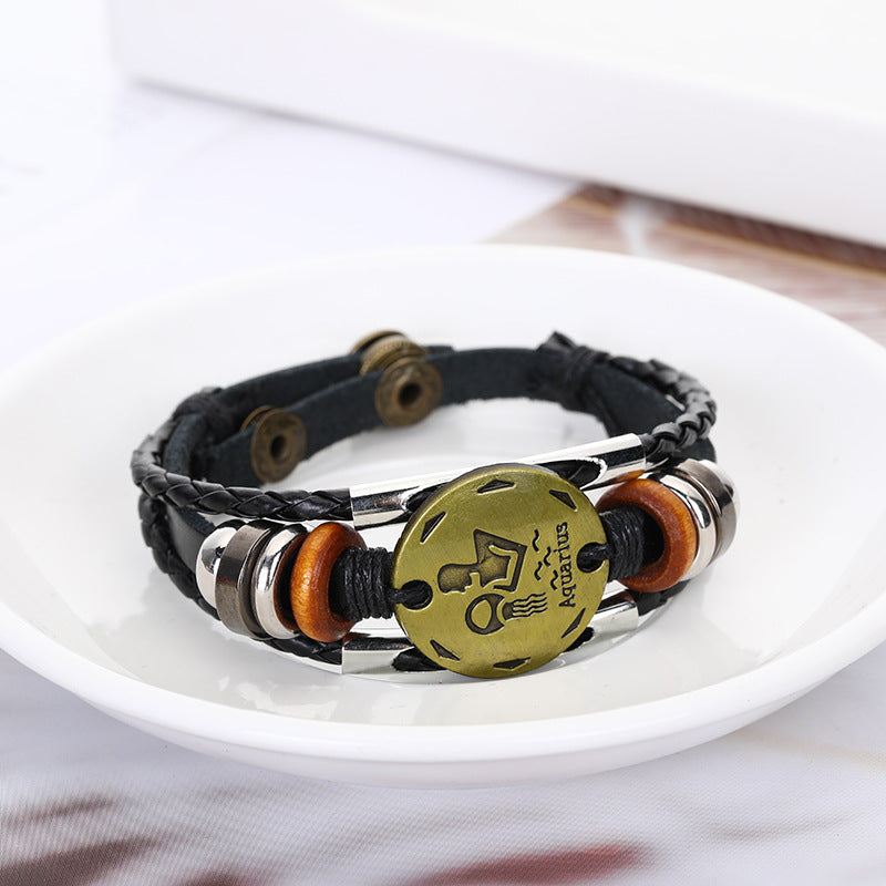 Twelve constellations bracelet
