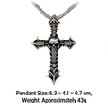 Cross and Skull Necklace