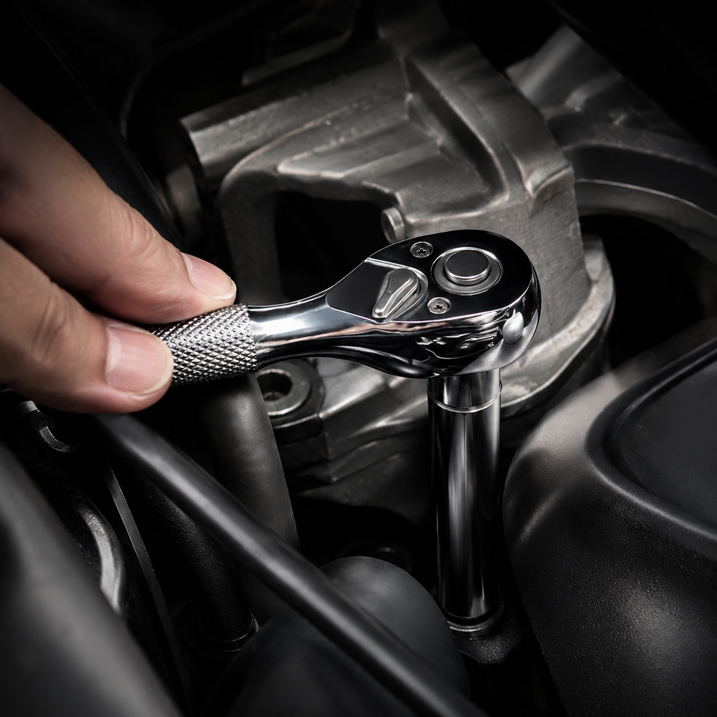 3-Piece Compact Ratchet Wrench Set