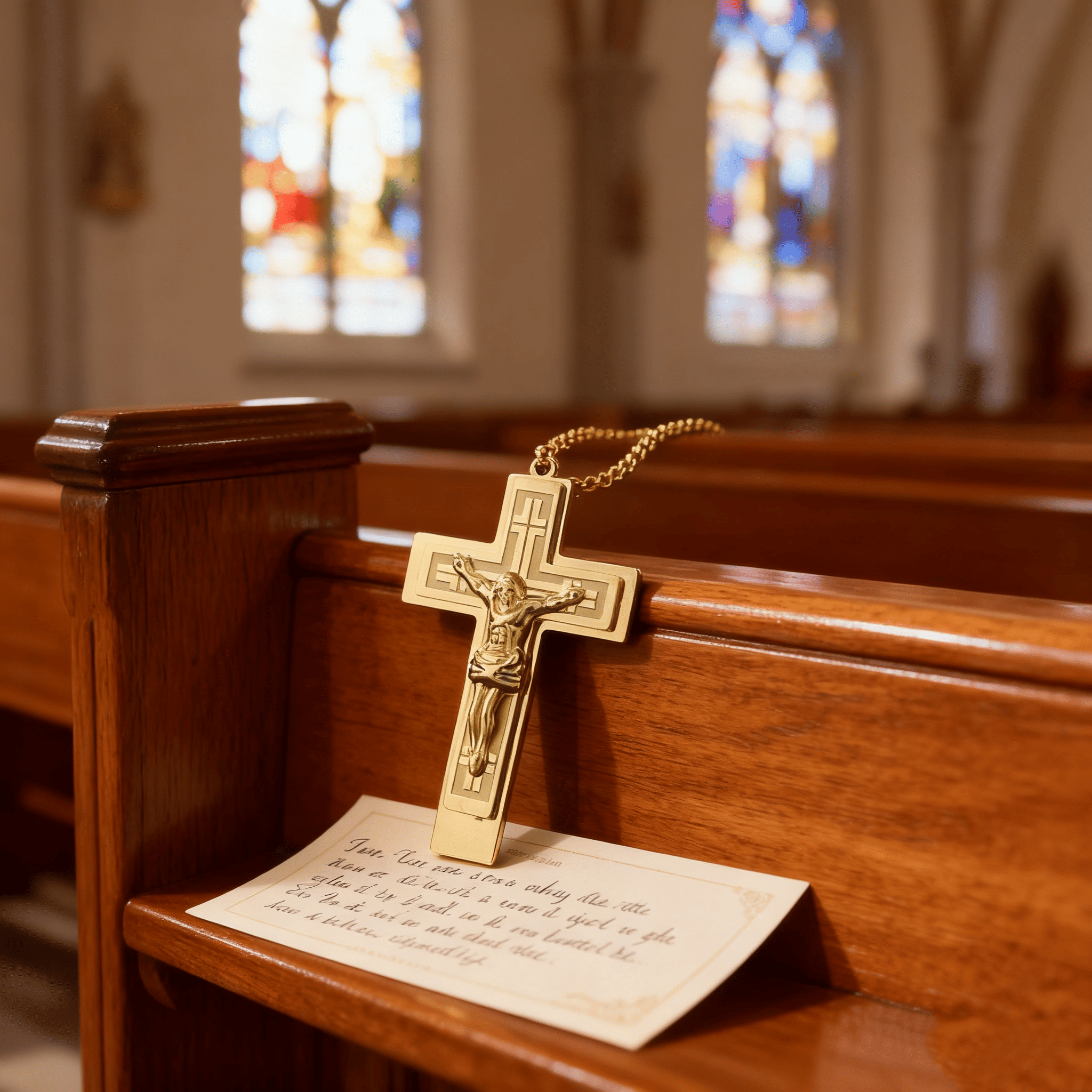 Cross pendant