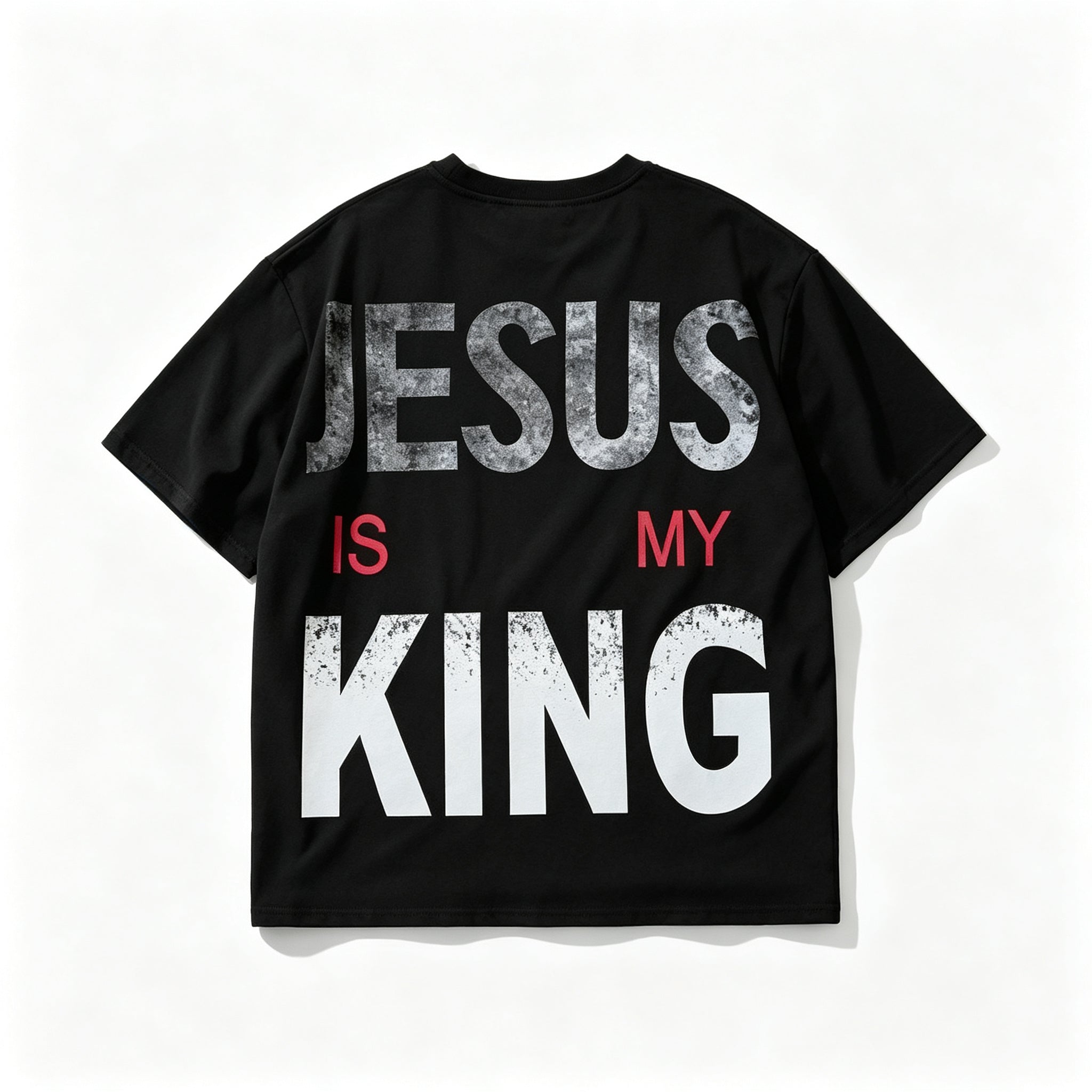 Men's Vintage Statement Typography Tee – Premium Oversized Graphic T-Shirt