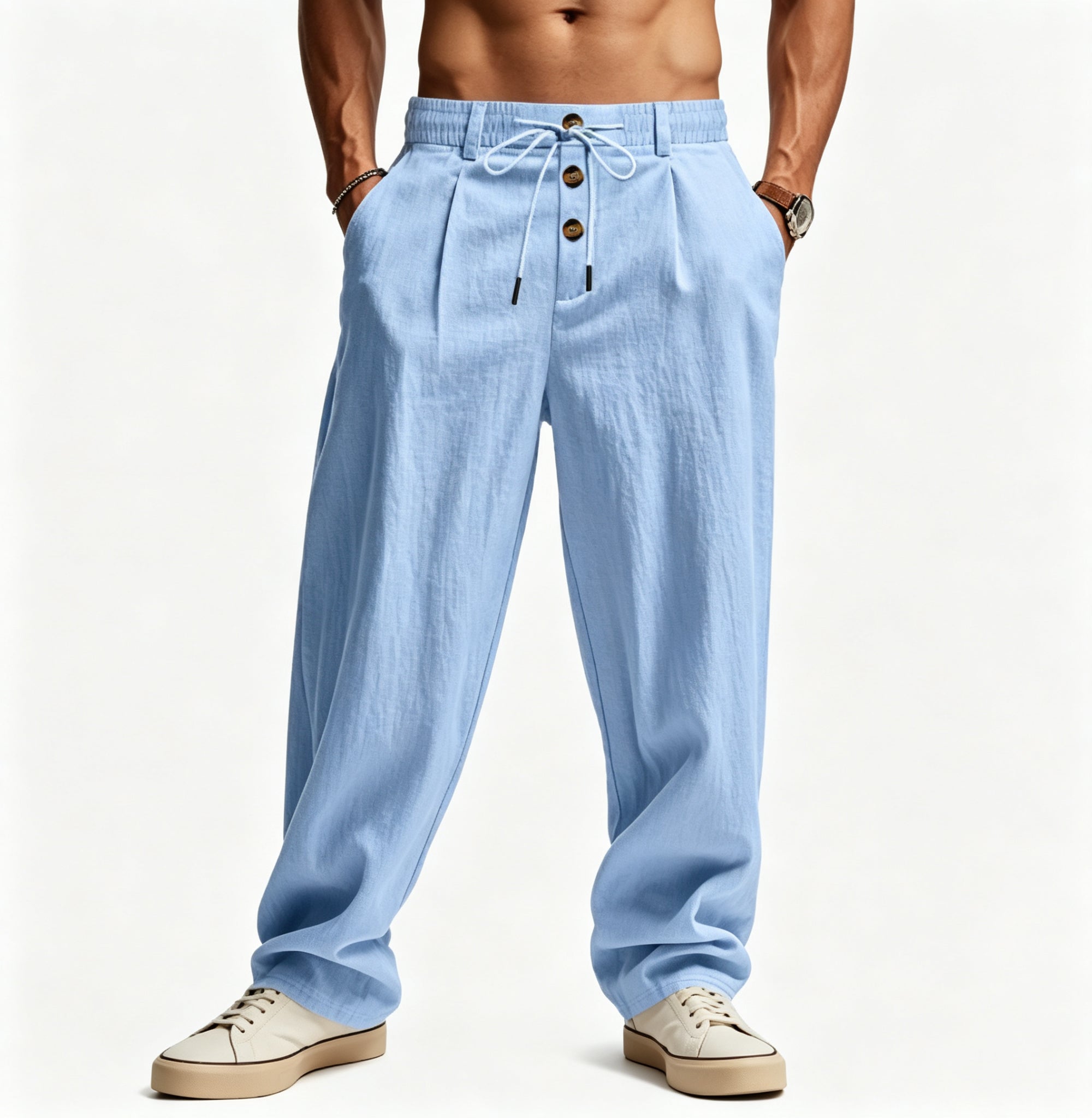 Mens Coastal Comfort Drawstring Pants