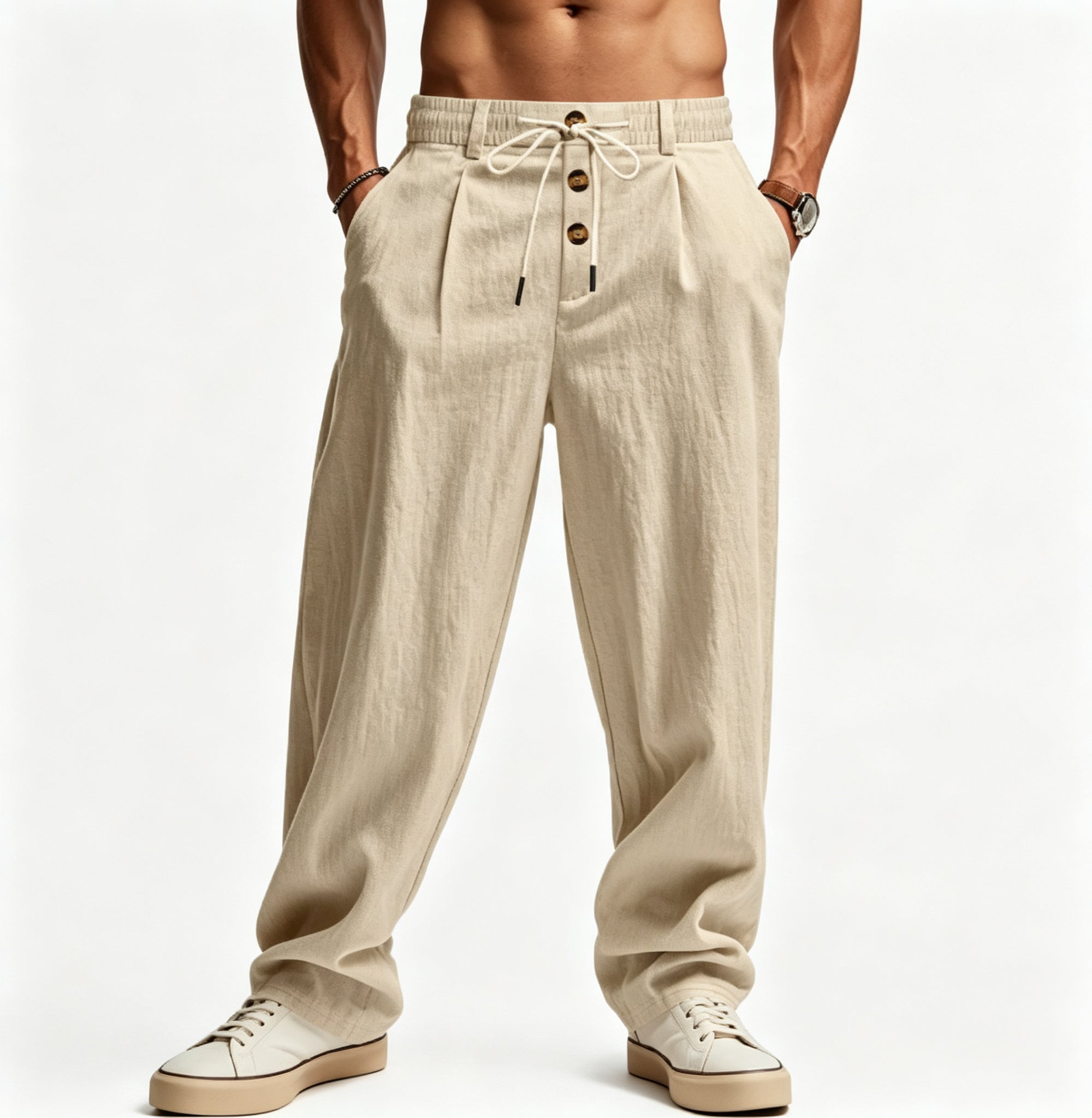 Mens Coastal Comfort Drawstring Pants