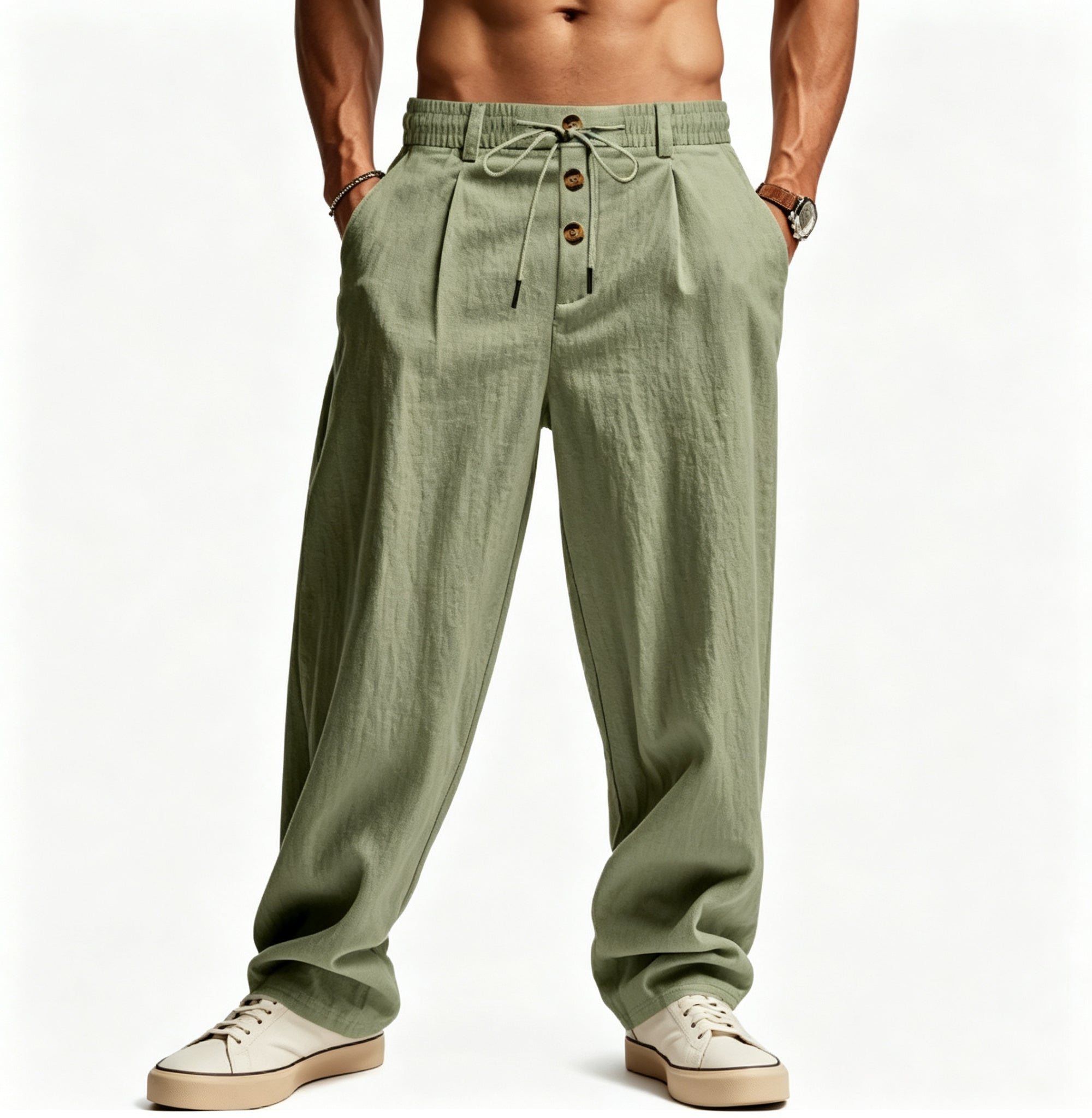 Mens Coastal Comfort Drawstring Pants
