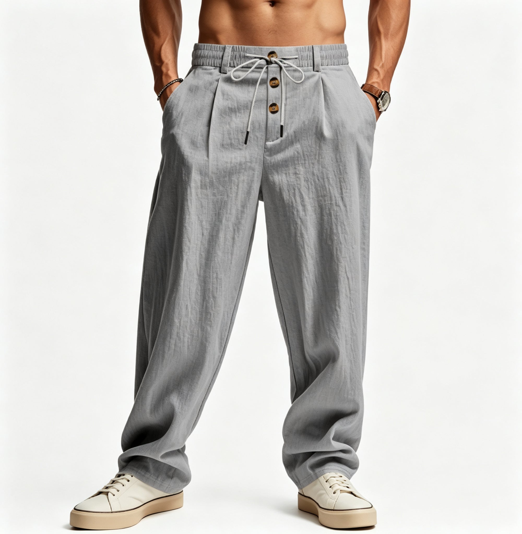 Mens Coastal Comfort Drawstring Pants