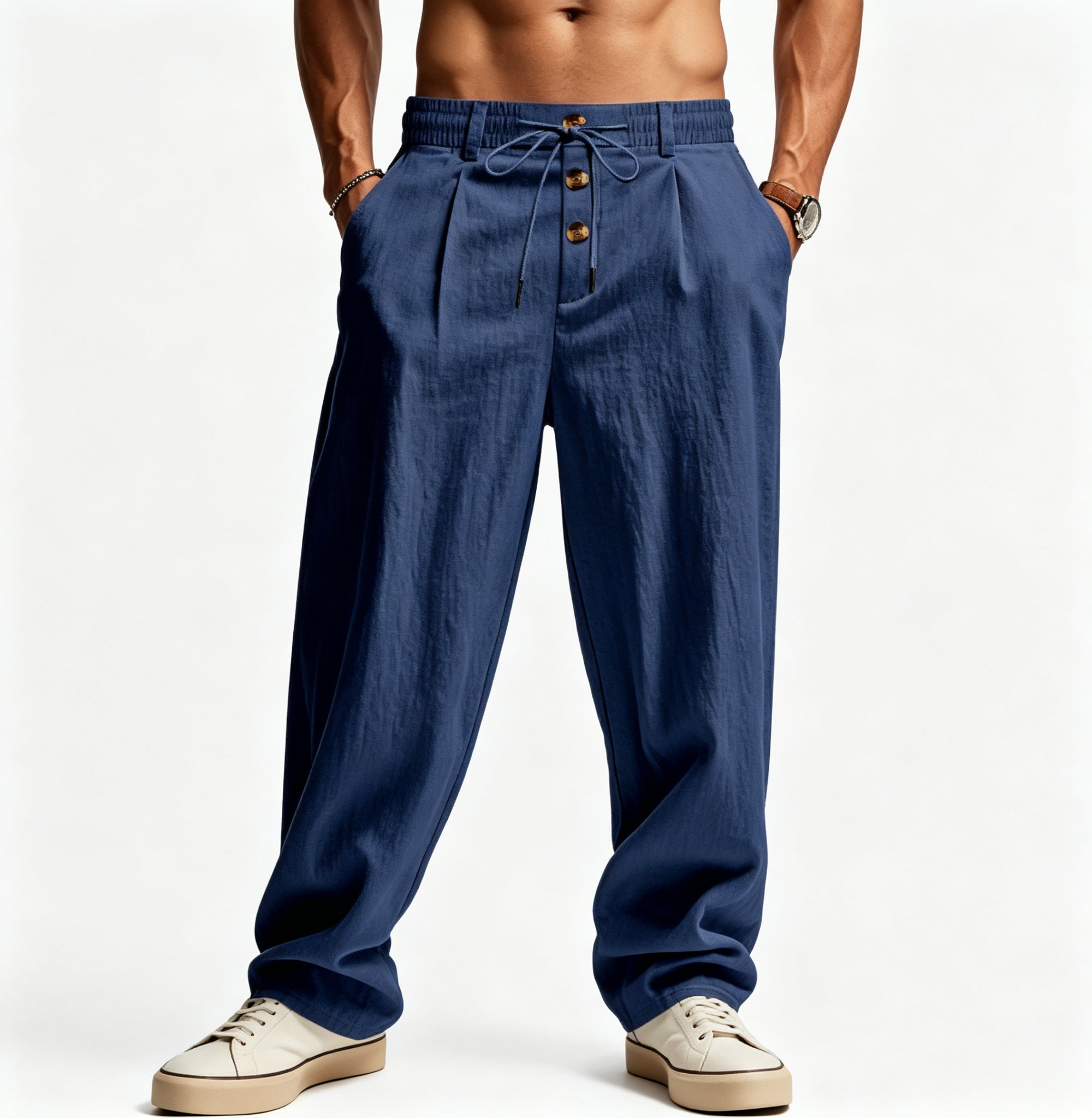 Mens Coastal Comfort Drawstring Pants
