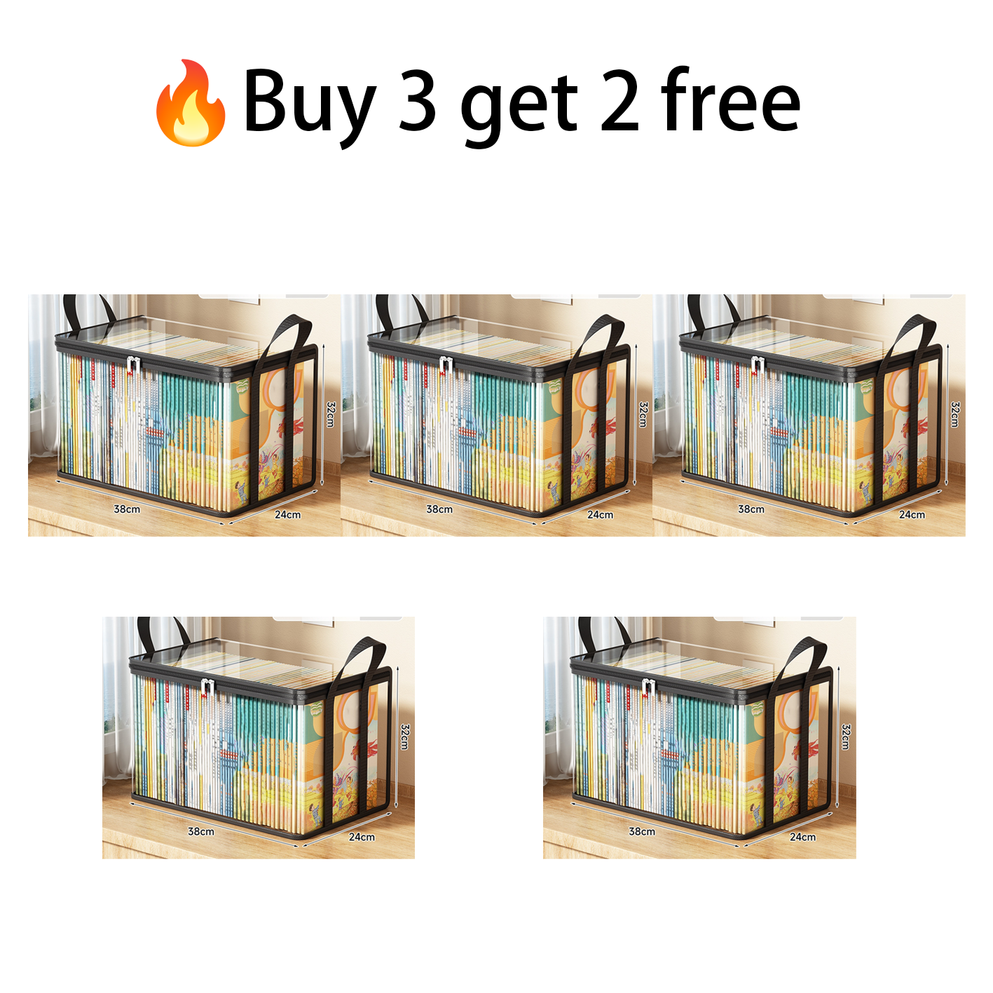 Foldable storage box