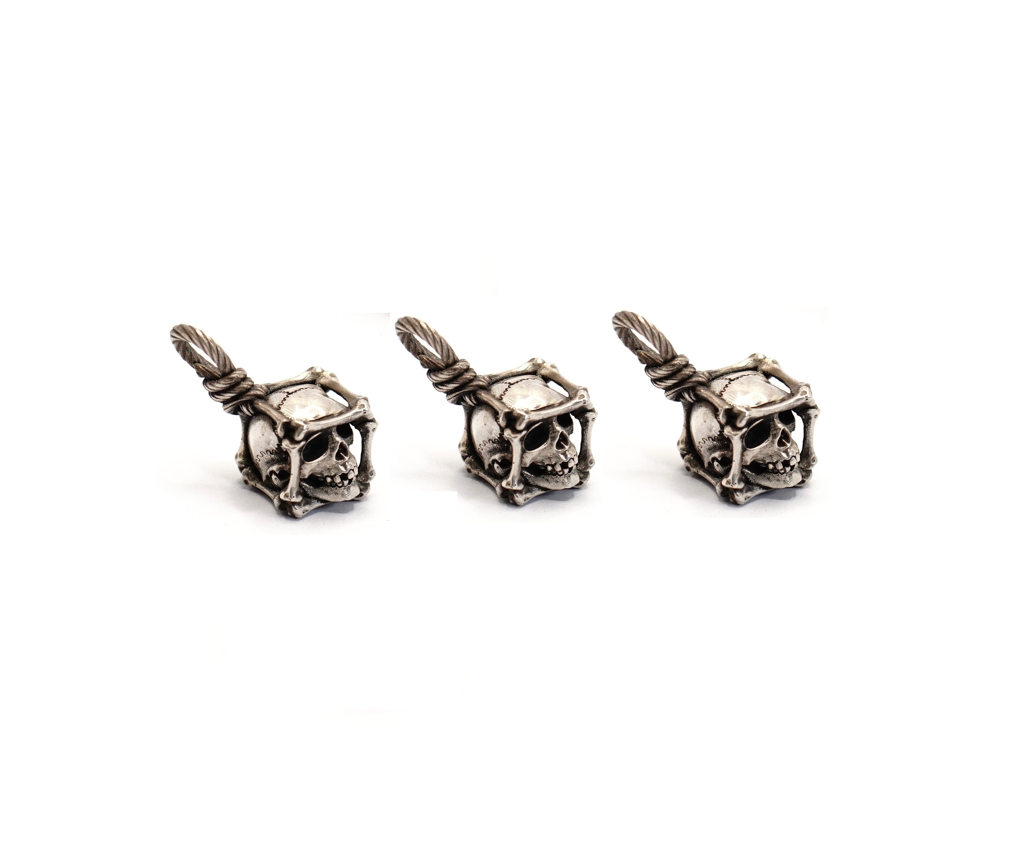 Imprisoned Skull Necklace