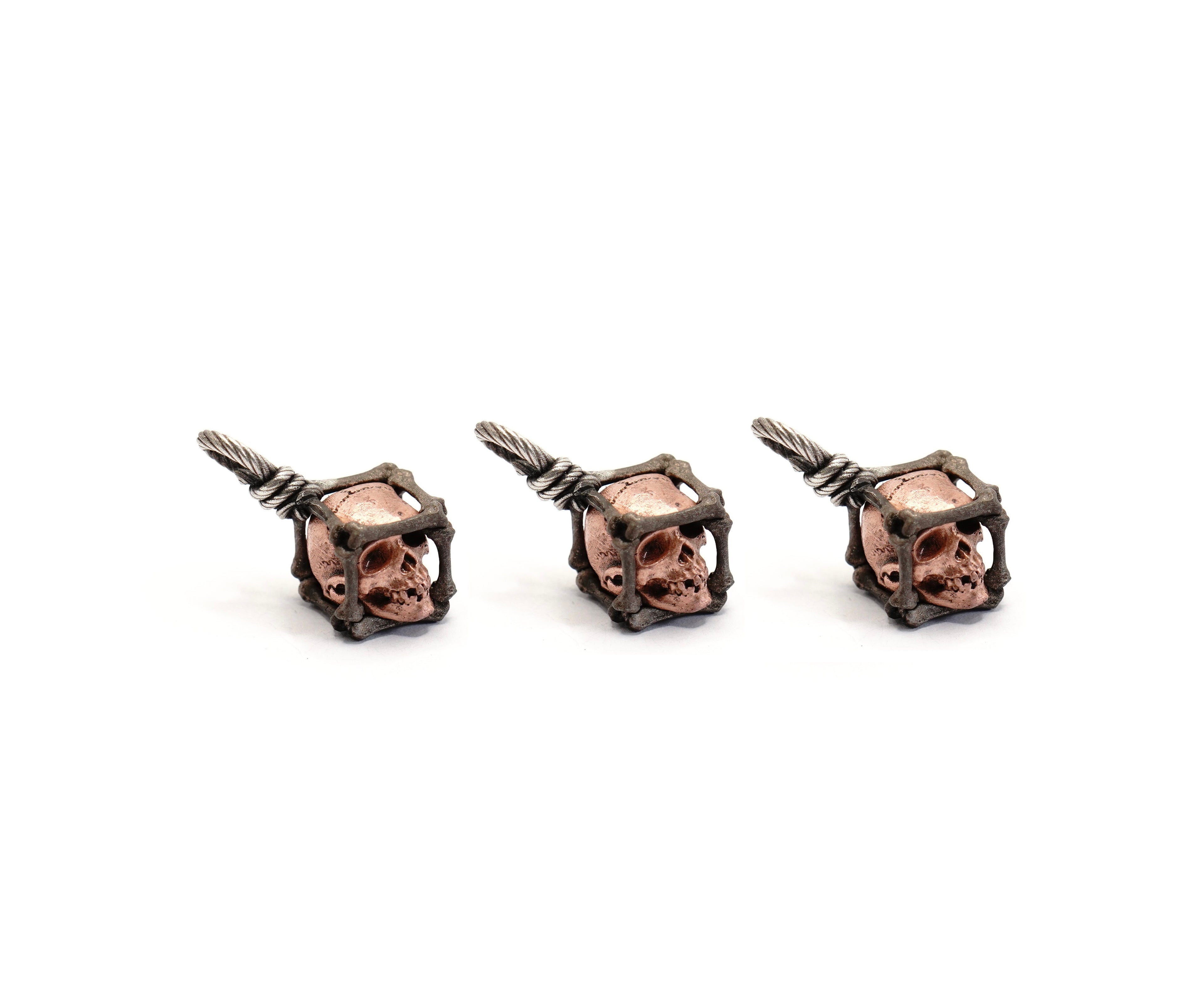 Imprisoned Skull Necklace