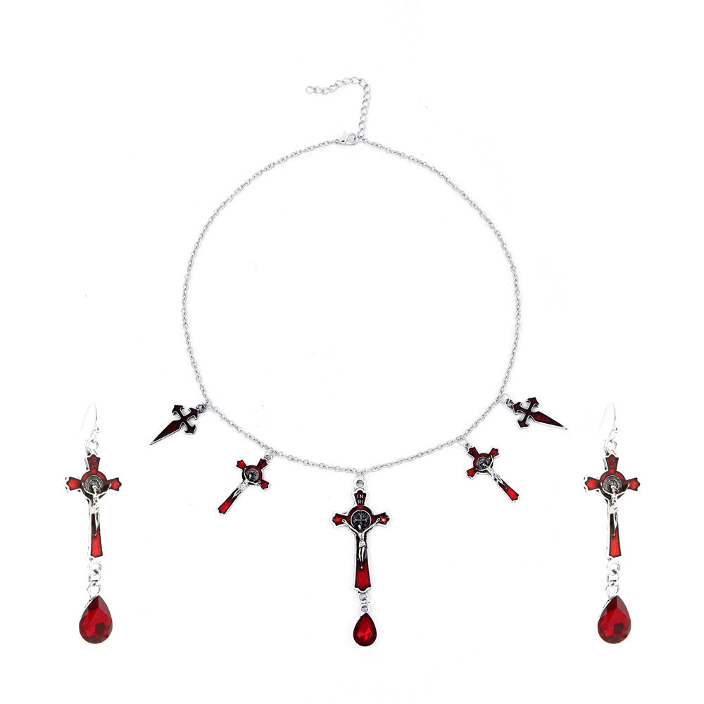 Halloween Gothic Necklace Set
