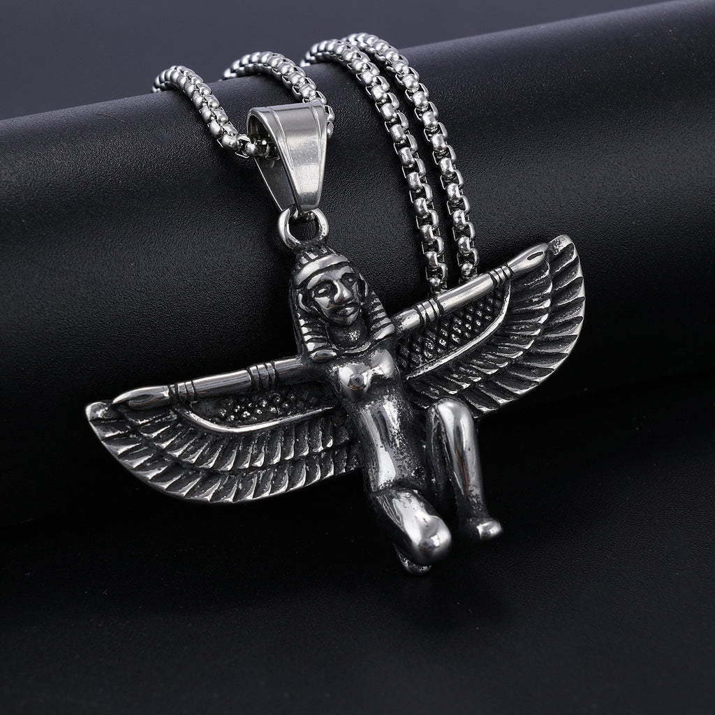 Ancient Egyptian wing-shaped necklace