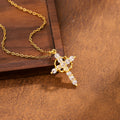 Crown Cross Necklace