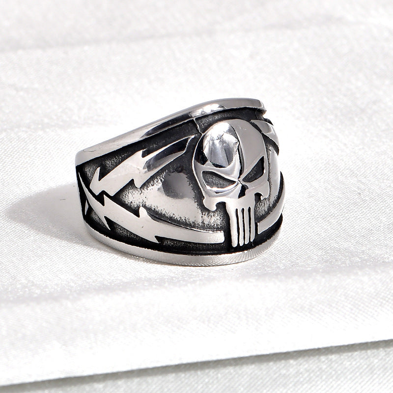 Punisher skull ring