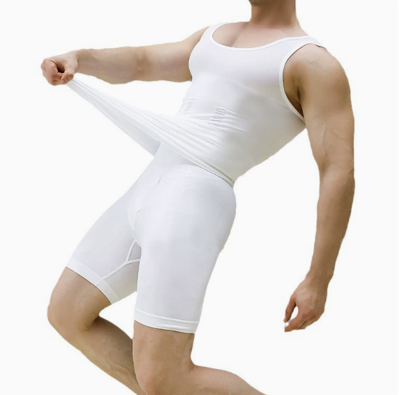 Men's Compression Shaper Tank Top – Chest & Tummy Control