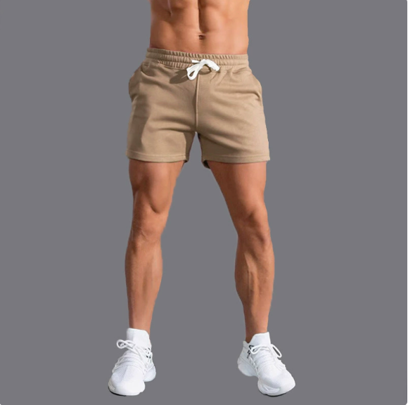 Men’s Cotton Athletic Shorts 3” – Slim Fit Lightweight Gym Running Shorts for Summer