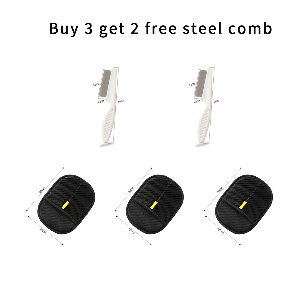 Pet hair cleaning gloves