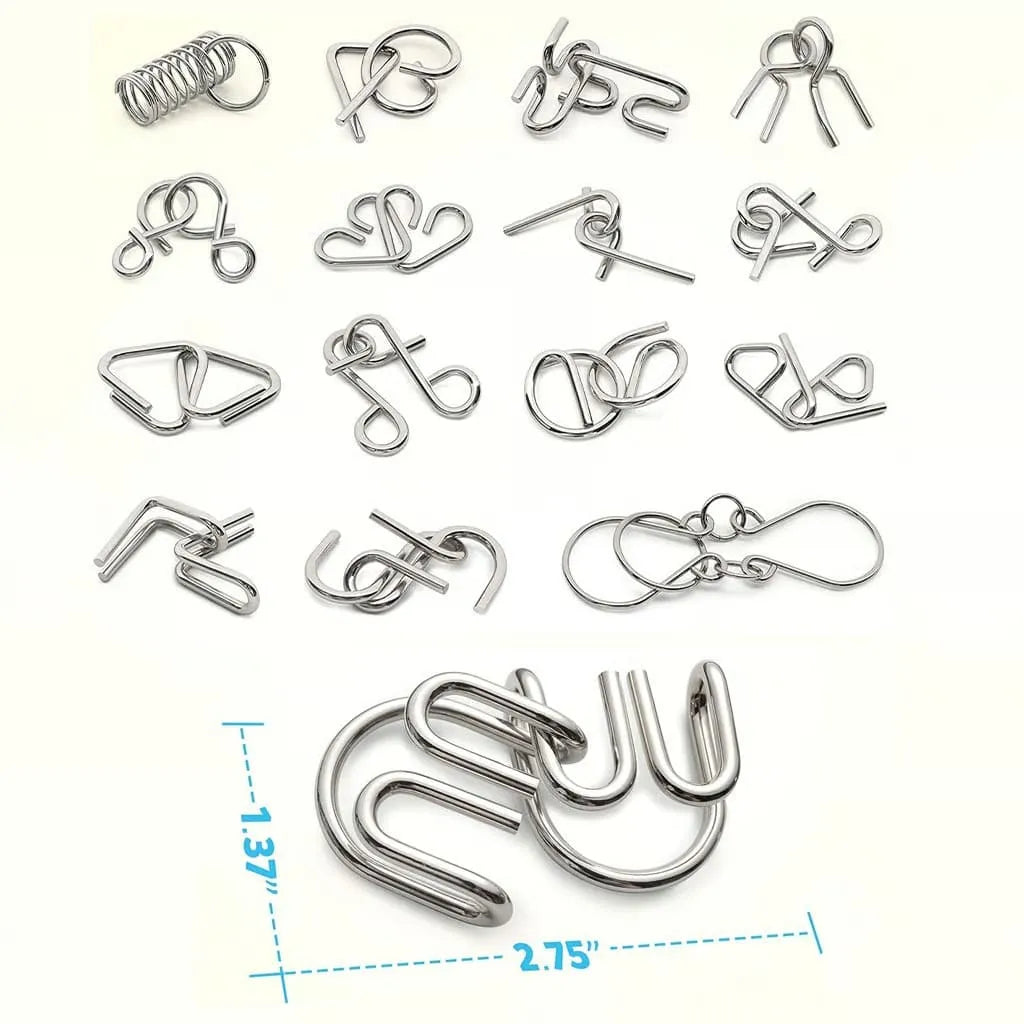 Metal Montessori Puzzle