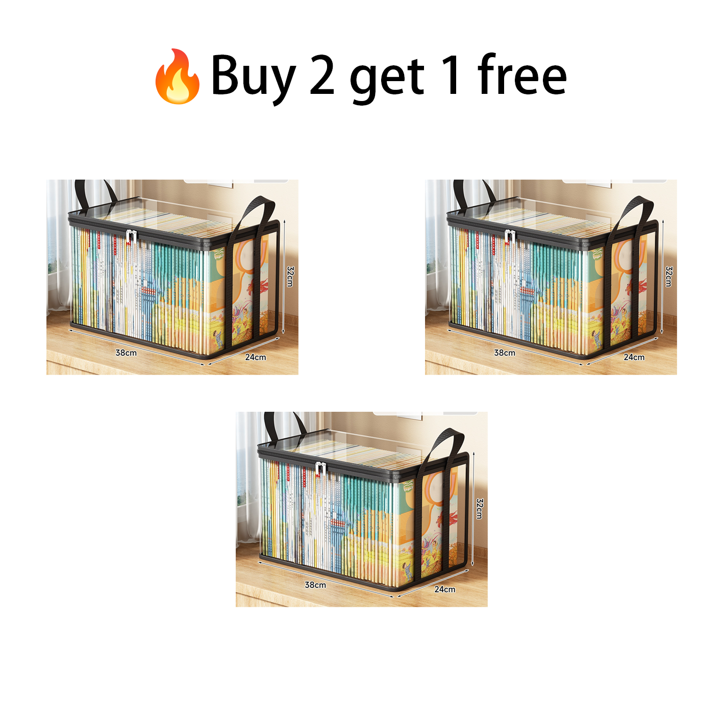 Foldable storage box