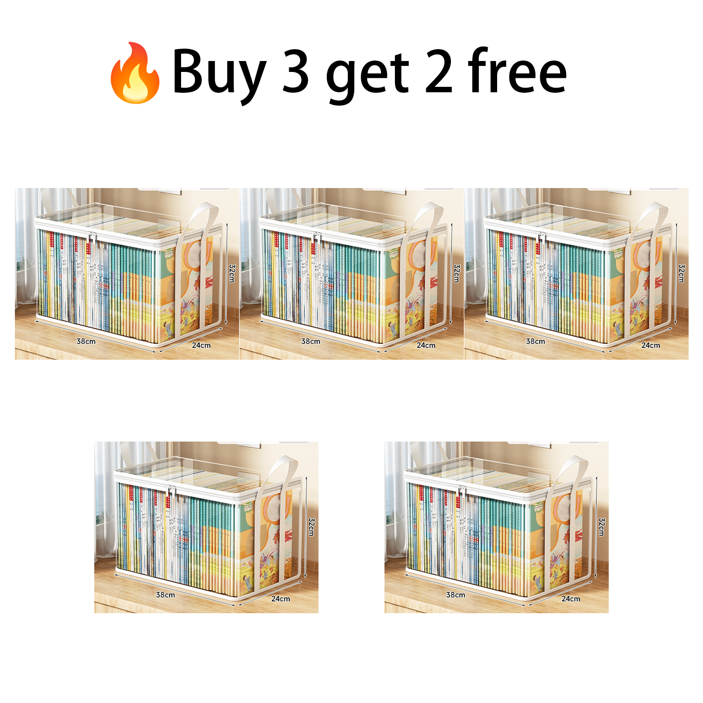 Foldable storage box