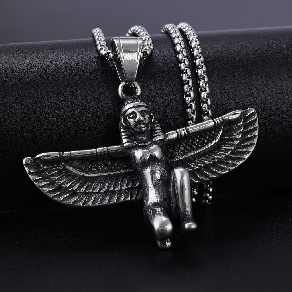 Ancient Egyptian wing-shaped necklace