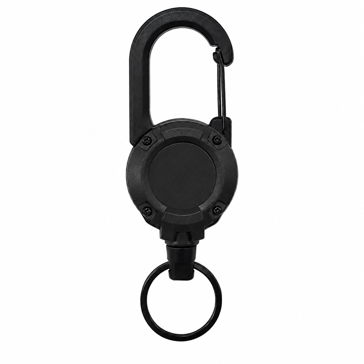 Heavy-Duty Retractable Keychain Carabiner