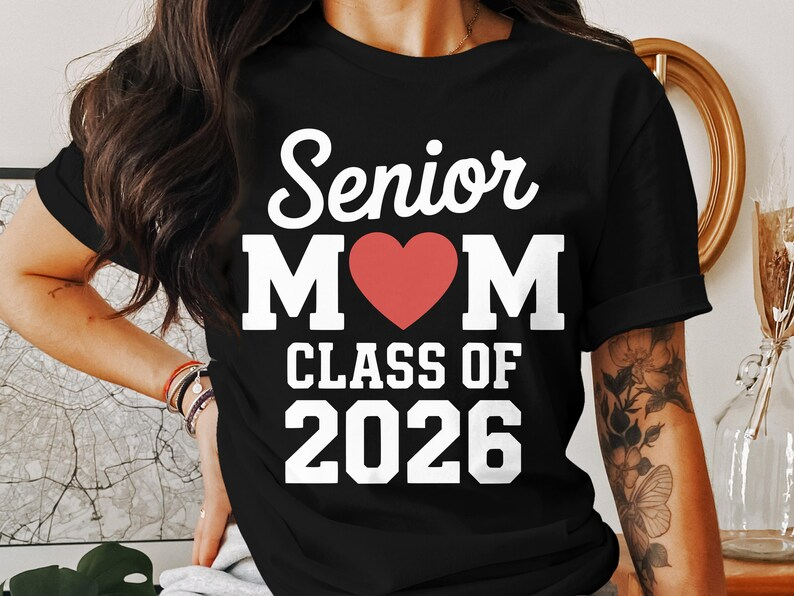 Senior Mom Class of 2026 T-Shirt