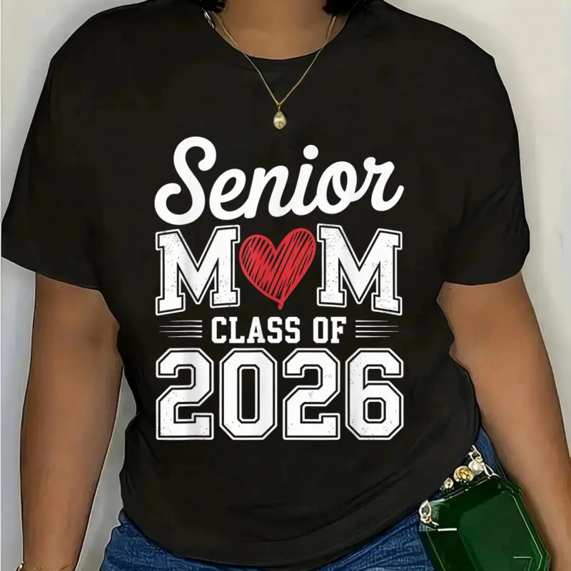 Senior Mom Class of 2026 T-Shirt