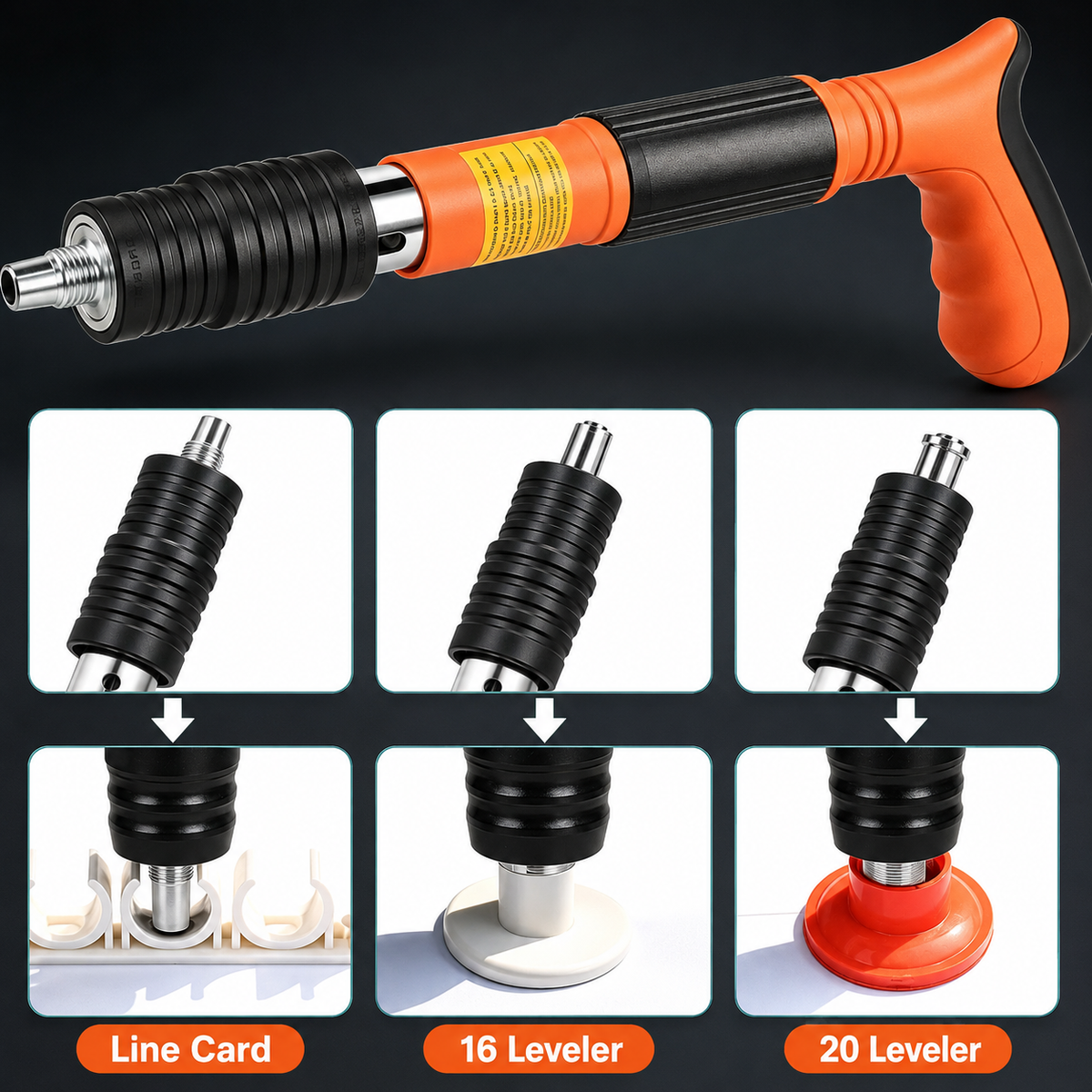 5-Level Manual Concrete Nailer