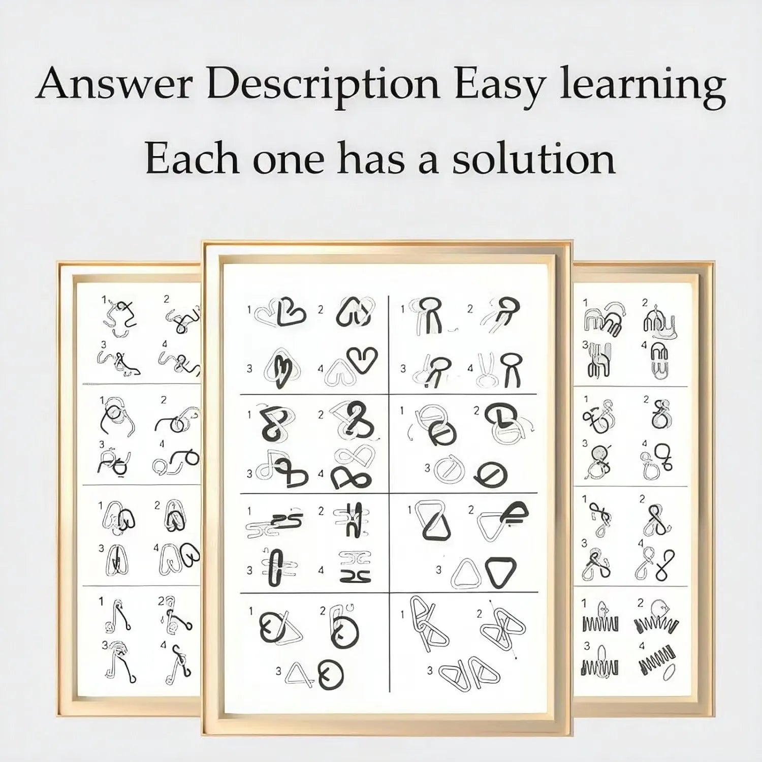 Metal Montessori Puzzle
