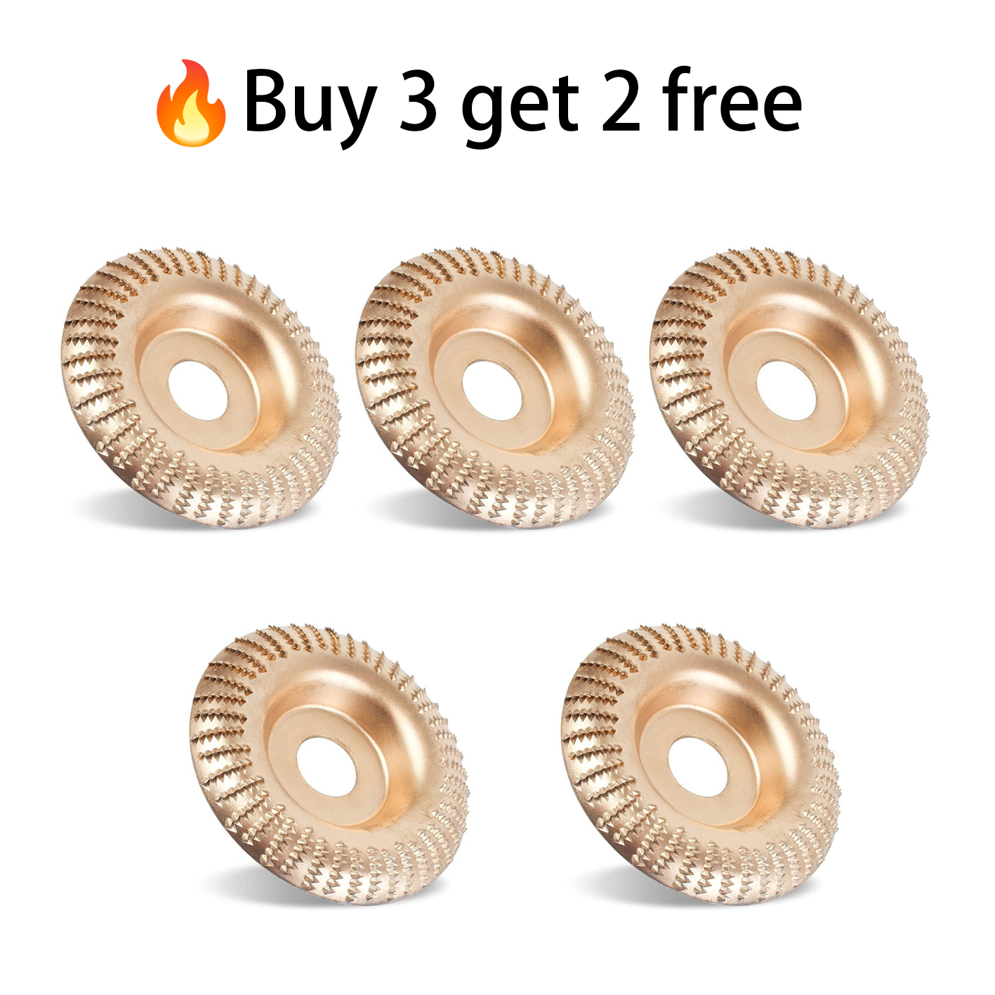 Wood sanding and polishing pads