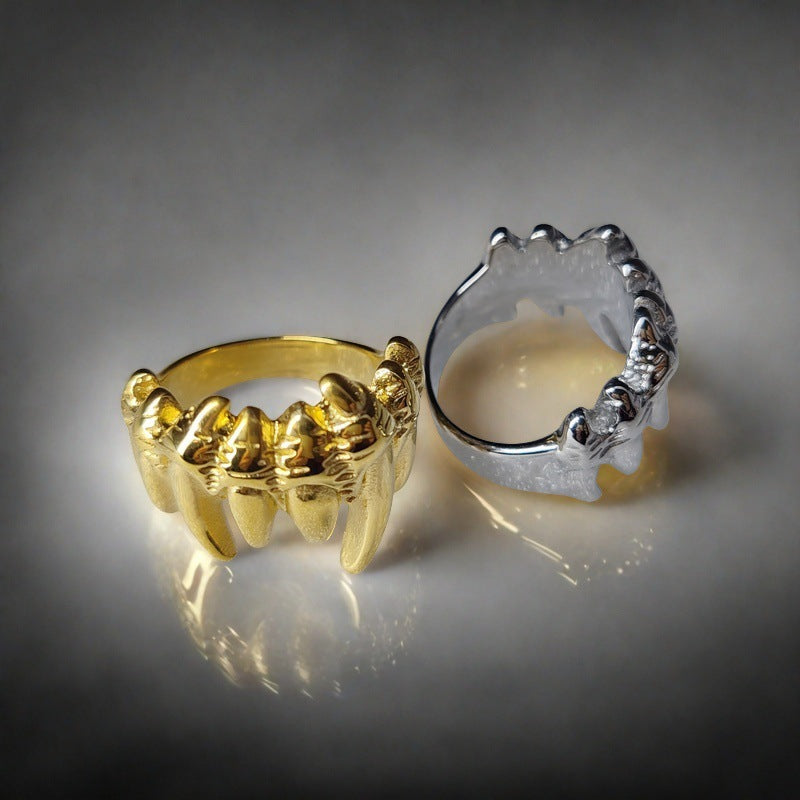 Gothic tusk ring
