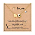 Ball-shaped heart pendant necklace