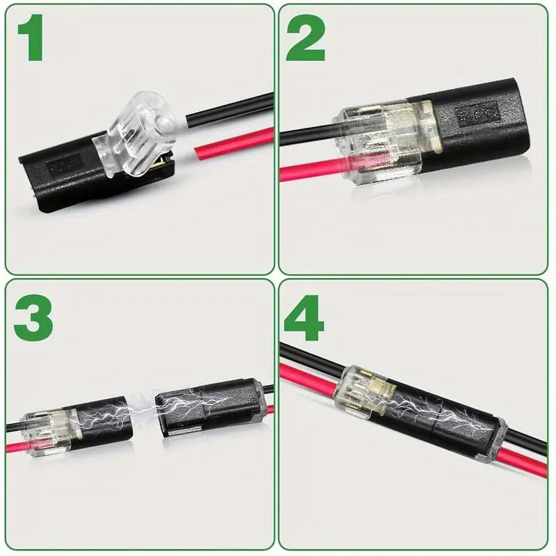 D2 Quick Wire Connector – Fast, No-Strip Wiring for Clean