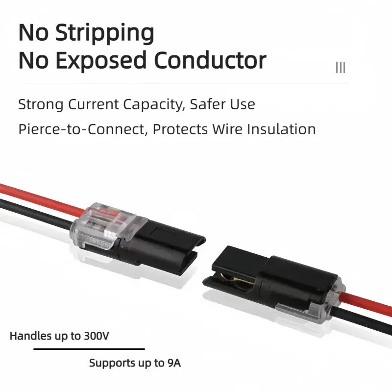 D2 Quick Wire Connector – Fast, No-Strip Wiring for Clean
