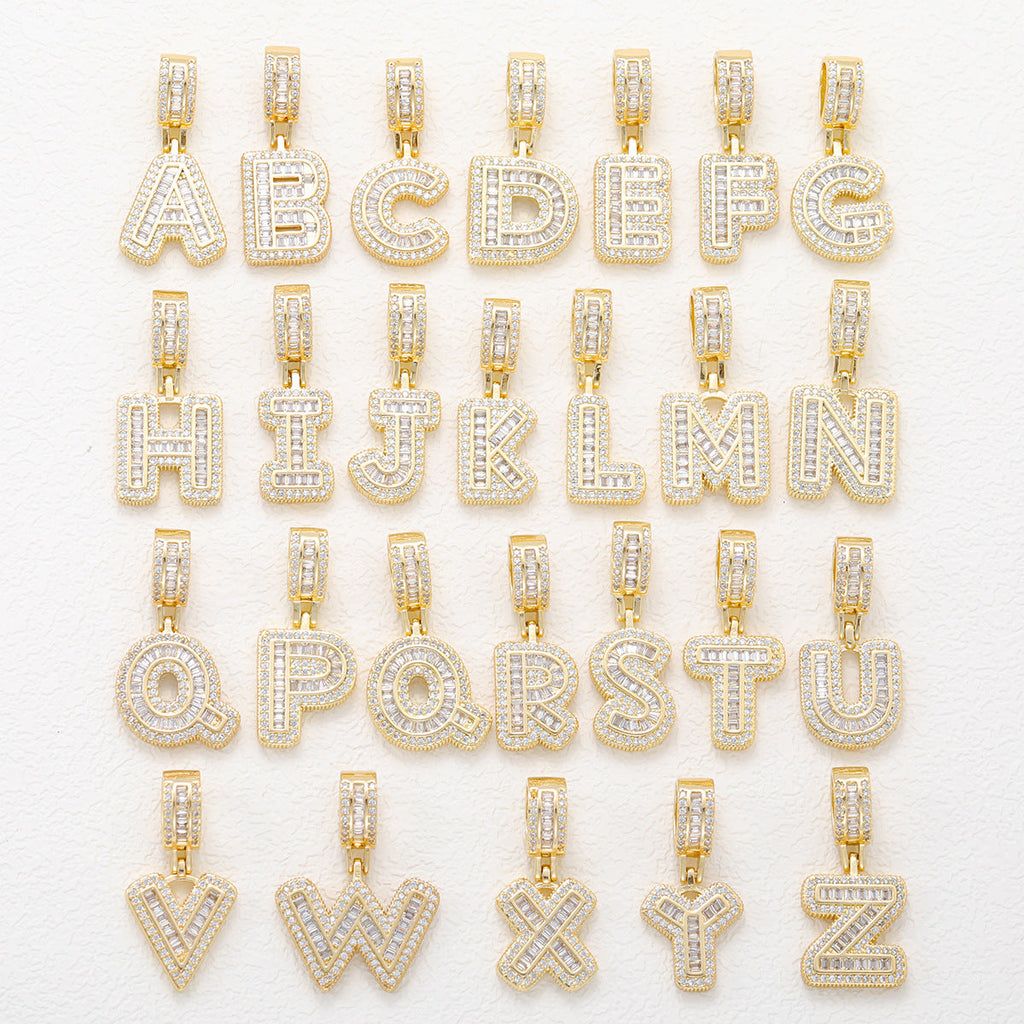 Alphabet Pendant Necklace
