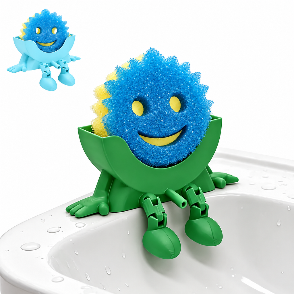 Sitting Sponge Holder — Give Your Sponge a Seat by the Sink